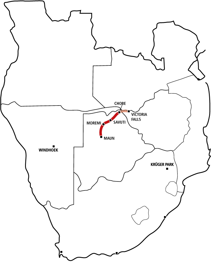 Drifters Camping Safari Botswana