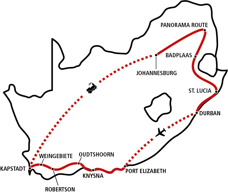 Südafrika & Rovos Rail Boutique