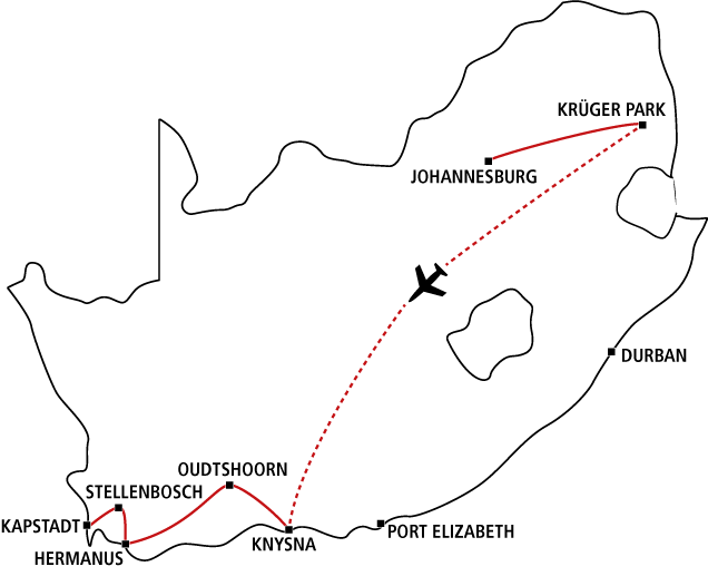 Krüger Park & Garden Route