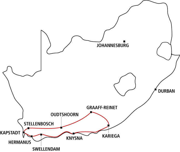 Garden Route für Genießer 2027